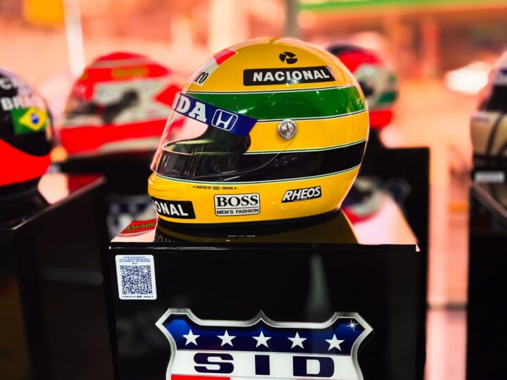 ArcelorMittal leva cultura e segurança, com exposição de capacetes de ídolos do automobilismo brasileiro, ao Festival Literário de Santa Catarina