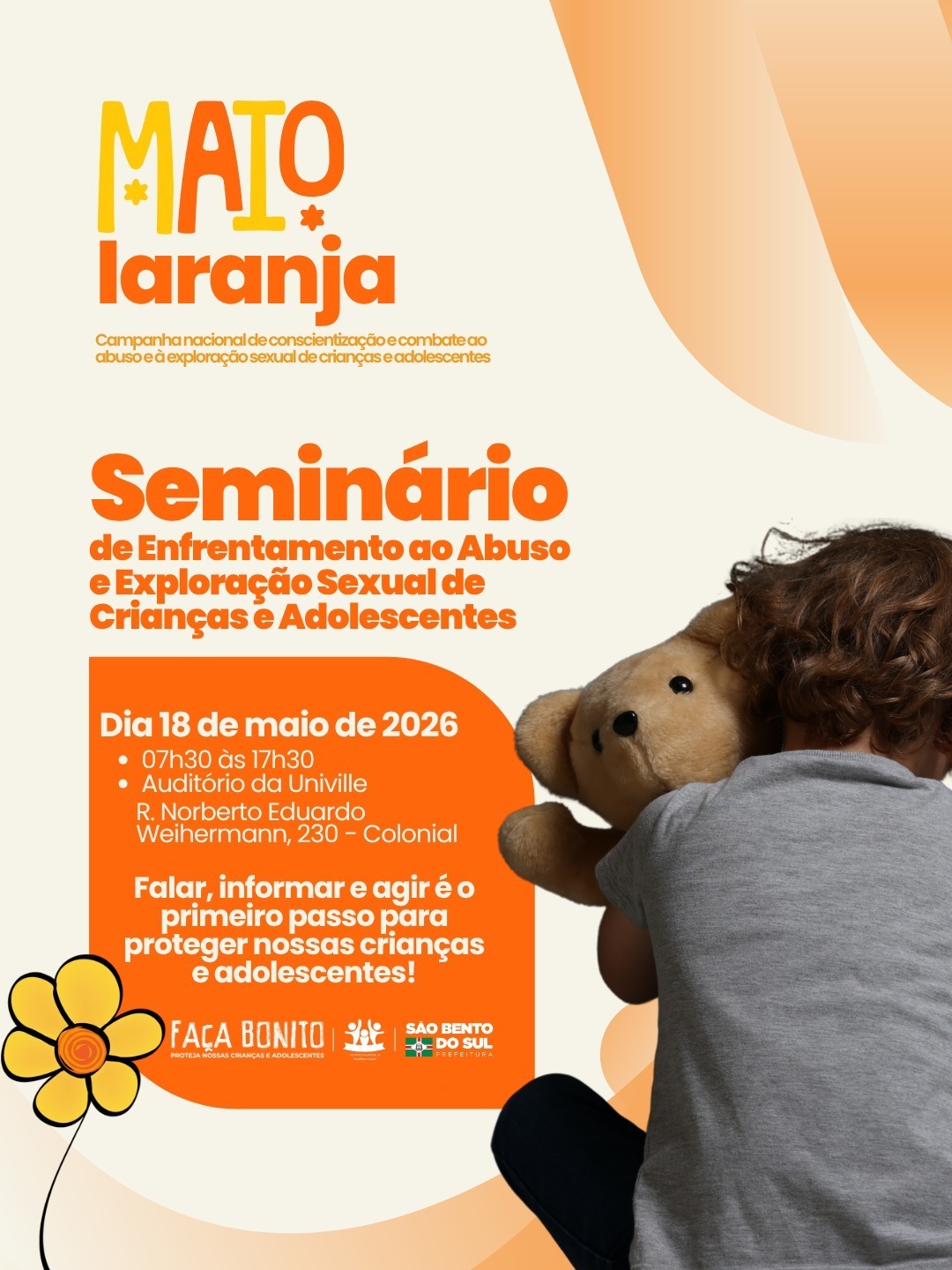 São Bento do Sul realiza seminário de combate à violência sexual contra crianças e adolescentes