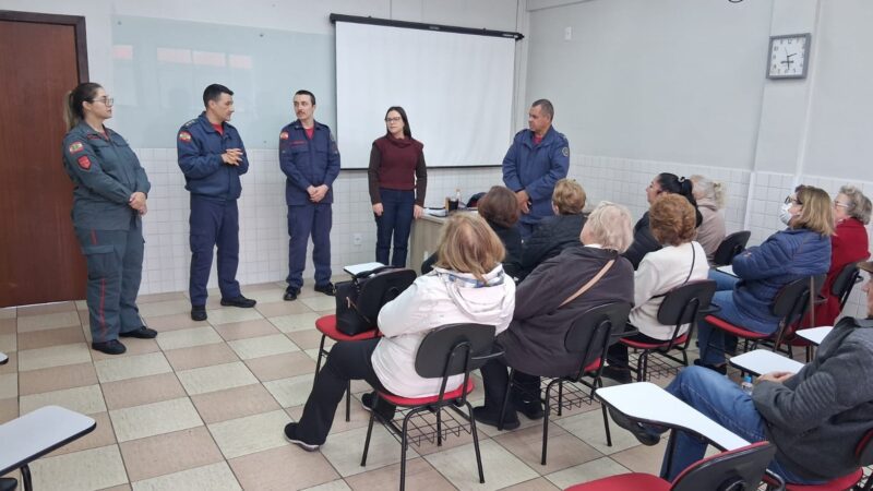 Projeto Bombeiros 60+ inicia nova turma e reforça ações de cuidado e prevenção para idosos