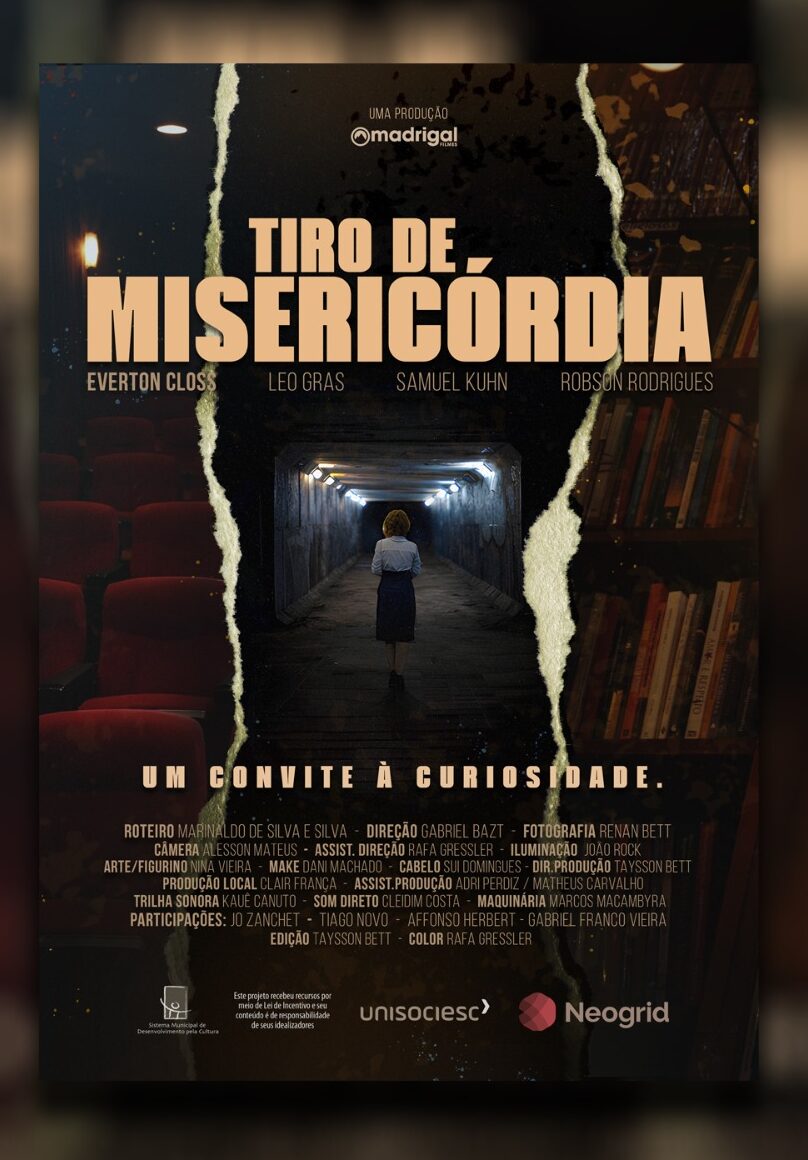 Curta “Tiro de Misericórdia” estreia neste domingo em Joinville com participação de Robson Rodrigues