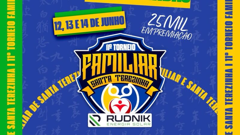 IIº Torneio Familiar de Santa Terezinha reúne 48 famílias e distribuirá R$ 25 mil em premiação