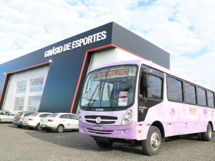 Ônibus Lilás leva acolhimento, informação e fortalecimento às mulheres em Papanduva