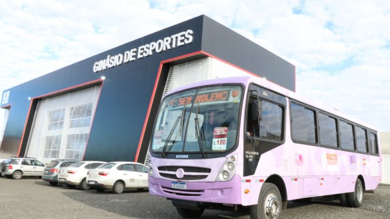 Ônibus Lilás leva acolhimento, informação e fortalecimento às mulheres em Papanduva