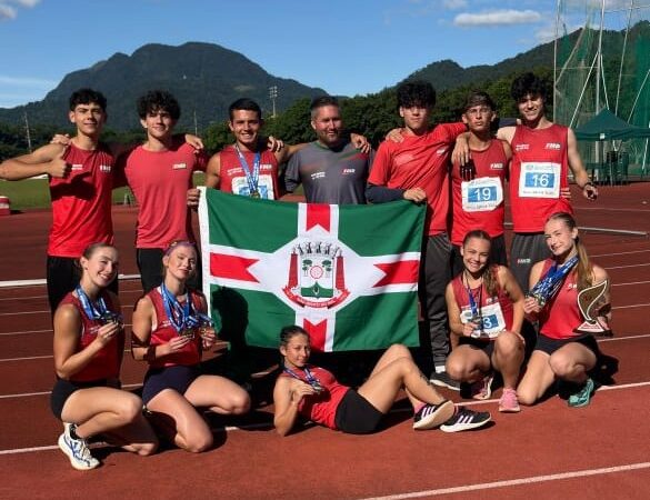 Atletismo de São Bento do Sul encerra Estadual Sub-23 com oito medalhas e atletas entre os melhores do Brasil