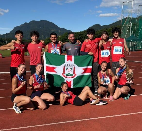 Atletismo de São Bento do Sul encerra Estadual Sub-23 com oito medalhas e atletas entre os melhores do Brasil