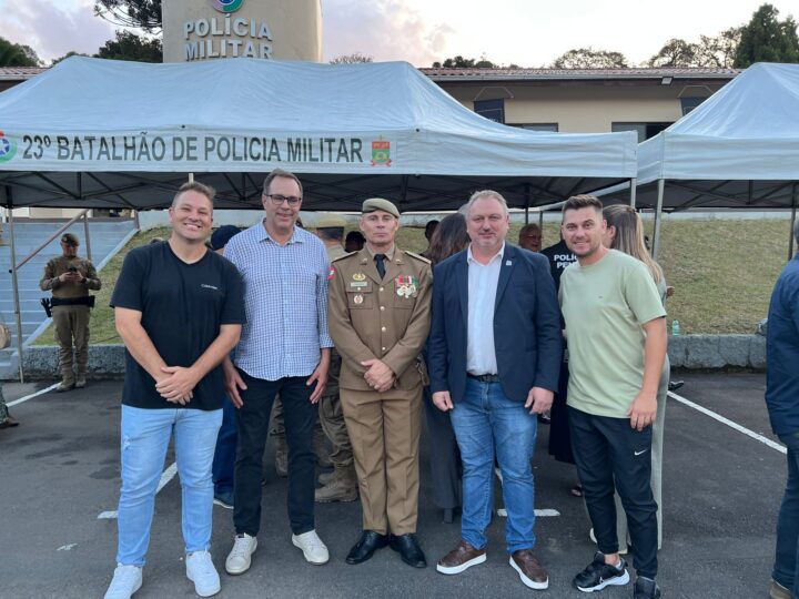 Câmara participa de solenidade da Polícia Militar