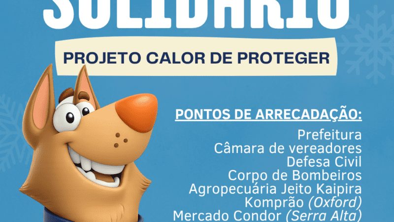 Prefeitura de São Bento do Sul lança Campanha Cobertor Solidário 2026