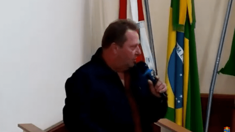 Vereador Evaldo Bauer cobra melhorias em estradas e agilização de obras em Santa Terezinha