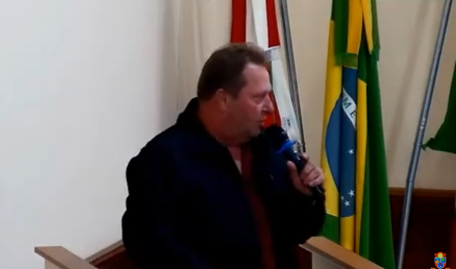 Vereador Evaldo Bauer cobra melhorias em estradas e agilização de obras em Santa Terezinha