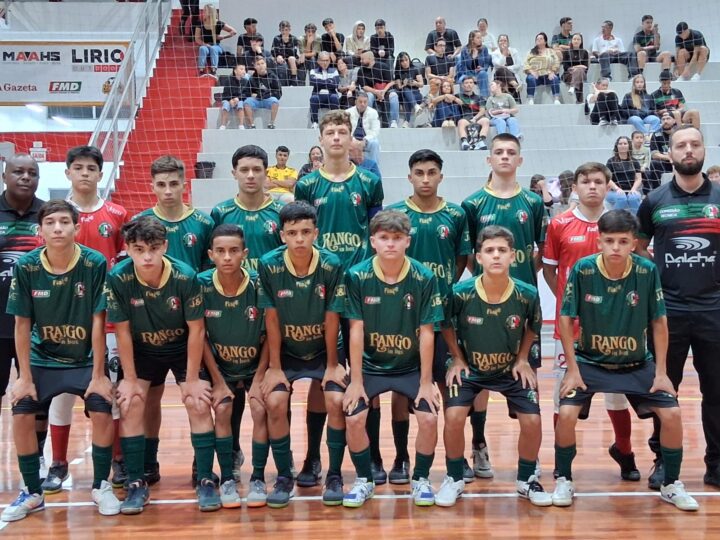 Futsal masculino Sub 16, Sub 18 e Adulto da FMD seguem em ritmo forte nas competições Estaduais 