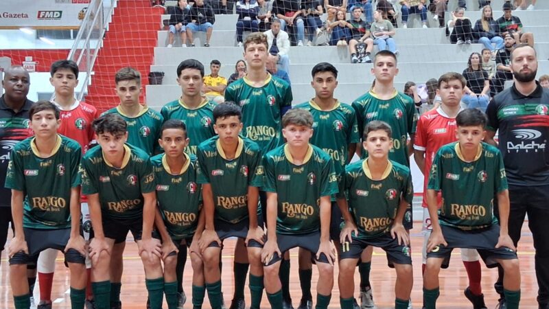 Futsal masculino Sub 16, Sub 18 e Adulto da FMD seguem em ritmo forte nas competições Estaduais 