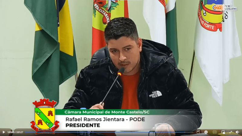 Pavimentação da Serra do Pinheiro Seco pode fortalecer ligação entre Alto Vale e Planalto Norte, defende presidente da Câmara de Monte Castelo
