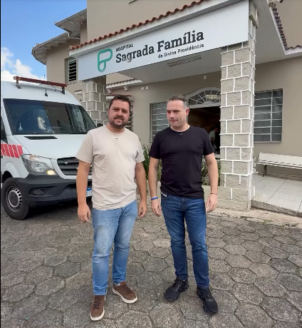 Vereador comemora repasse de R$ 300 mil ao Hospital Sagrada Família em São Bento do Sul