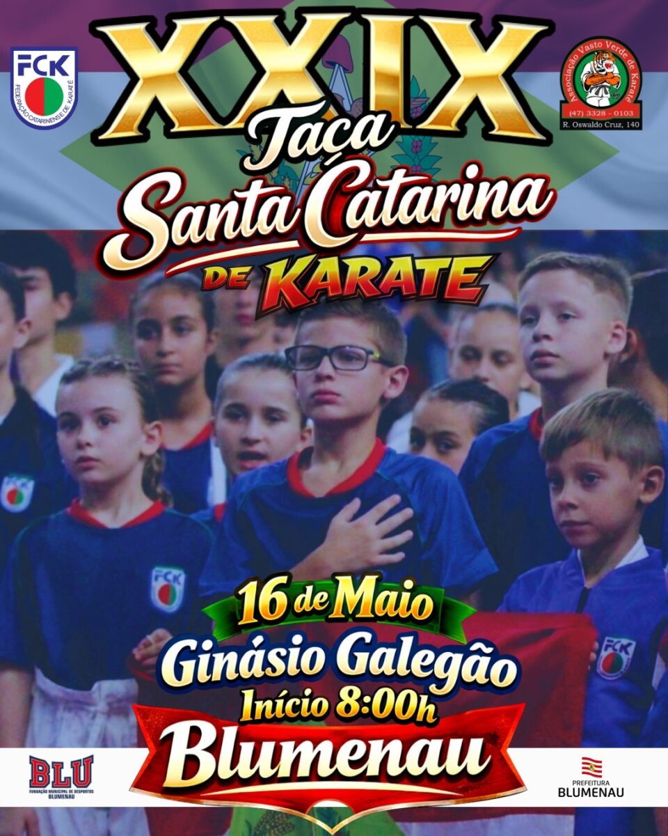 Conjopan/FMD leva 19 atletas a Blumenau em busca de vagas para o Campeonato Brasileiro de Karatê