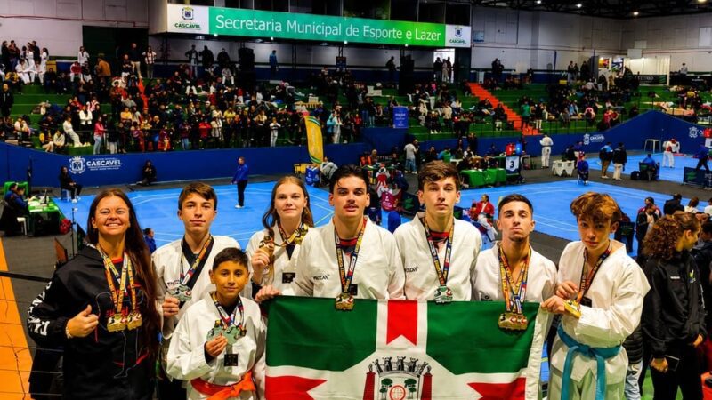 Com show de medalhas, Taekwondo de São Bento do Sul se destaca em competição nacional