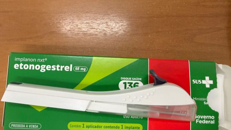 Implante contraceptivo Implanon é oferecido gratuitamente pelo SUS em São Bento do Sul