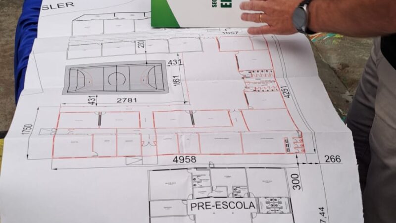 Prefeitura de São Bento do Sul inicia obras de reforma e ampliação da Escola Castelo Branco