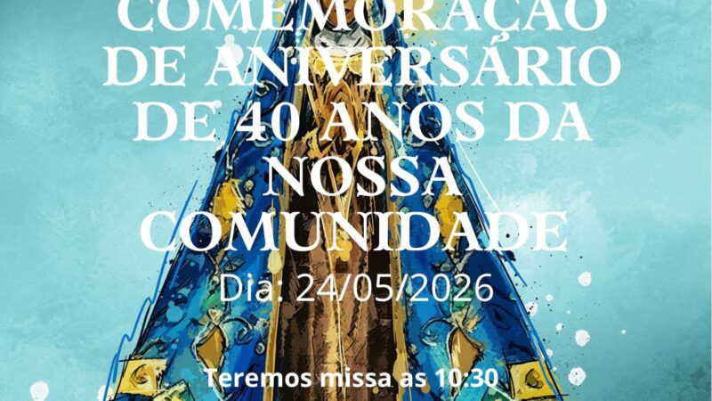 Comunidade do Assentamento 25 de Maio celebra 40 anos com missa e confraternização em Santa Terezinha