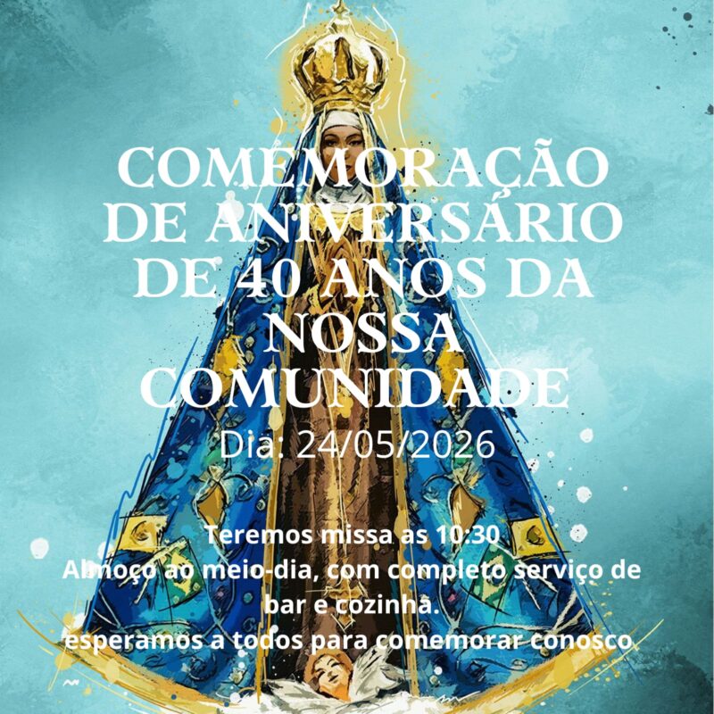 Comunidade do Assentamento 25 de Maio celebra 40 anos com missa e confraternização em Santa Terezinha