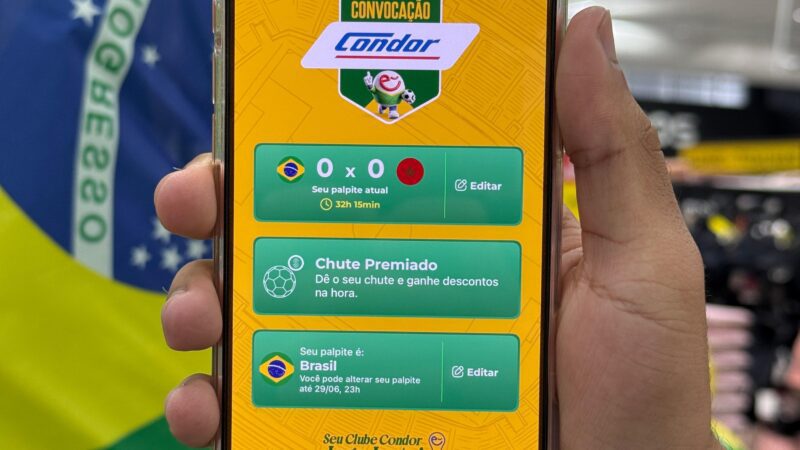 Condor lança experiência gamificada durante a Copa com ofertas liberadas em tempo real