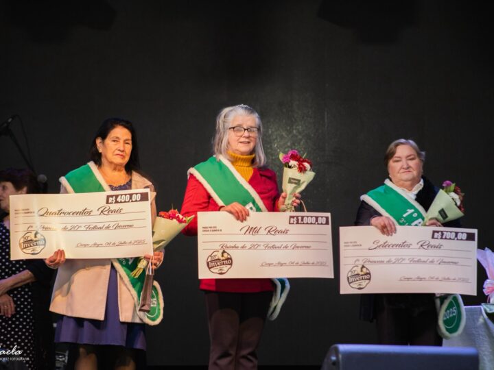 Concurso de Escolha da Rainha e Princesas da 3ª Idade 2026 do Festival de Inverno de Campo Alegre