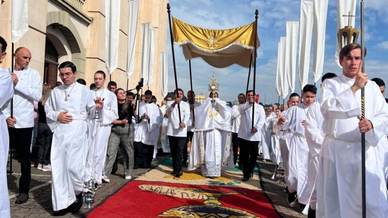 São Bento do Sul se prepara para celebrações de Corpus Christi nesta quinta-feira