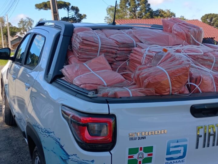 SAMAE segue cronograma de entrega dos sacos laranja para coleta seletiva