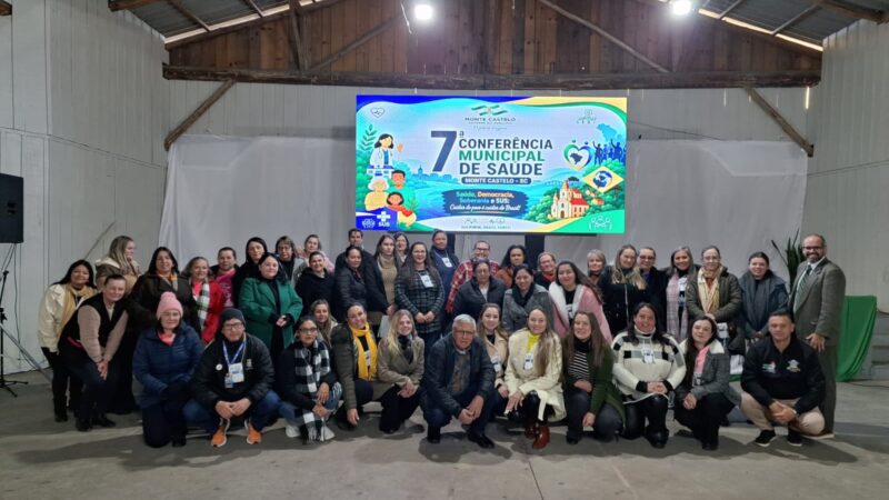 7ª Conferência Municipal de Saúde reúne mais de 120 participantes e define propostas para fortalecer o SUS em Monte Castelo