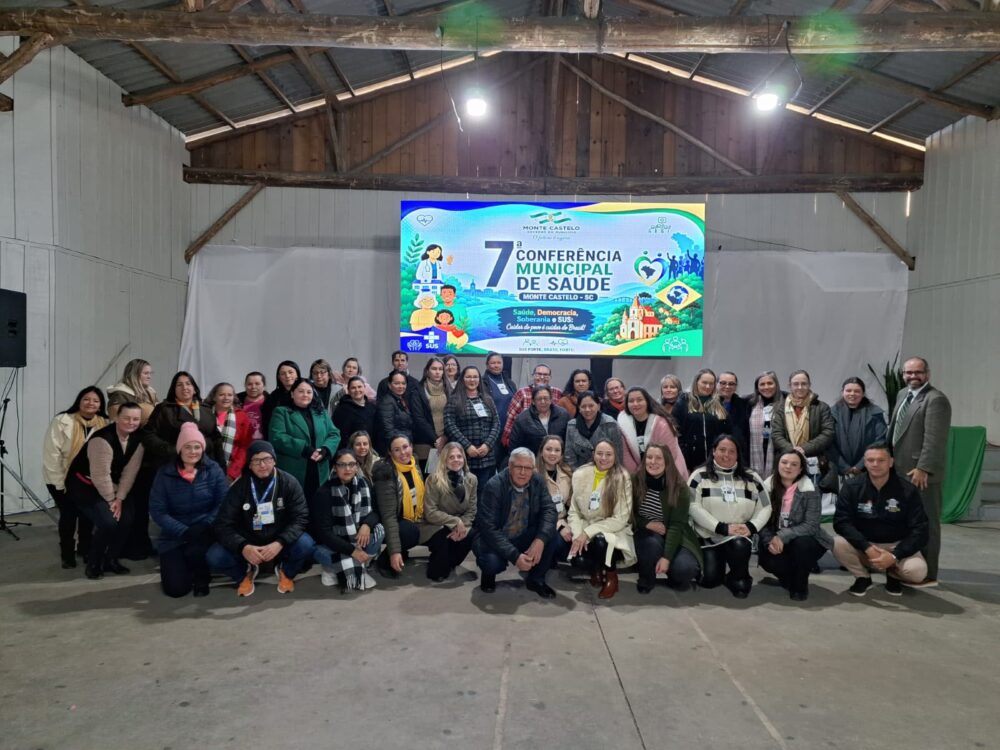 7ª Conferência Municipal de Saúde reúne mais de 120 participantes e define propostas para fortalecer o SUS em Monte Castelo