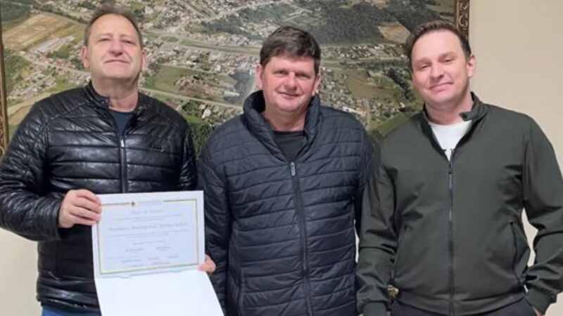 Prefeitura de Monte Castelo recebe Moção de Aplauso da Câmara de Papanduva pela realização da 10ª Festa do Tropeiro