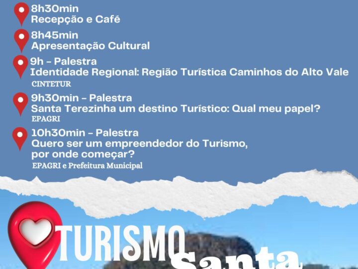 Santa Terezinha promove reunião técnica para impulsionar o turismo e fortalecer o desenvolvimento local