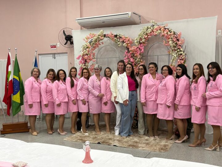 Vereadora Marilia Nutricionista prestigia criação da Rede Feminina de Combate ao Câncer de Rio do Campo/Santa Terezinha