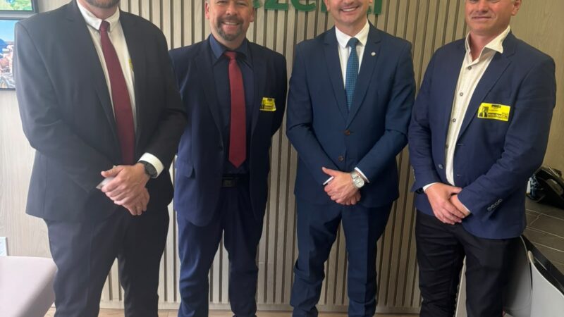 Prefeito Tafarel Schons e vice Cleitinho Martins cumprem agenda em Brasília e garantem avanços para Papanduva