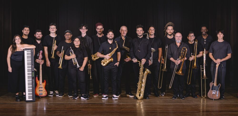 Show gratuito da Experimental Big Band chega a São Bento do Sul