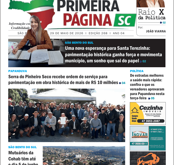 Edição 268- 29/05/2026