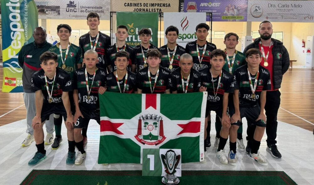 São Bento do Sul conquista 100% de aproveitamento e classifica três equipes para a fase Regional da OLESC