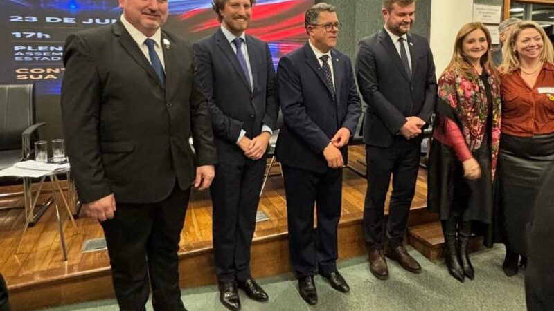 Legislativo são-bentense participa de evento voltado a Santa Catarina e Polônia