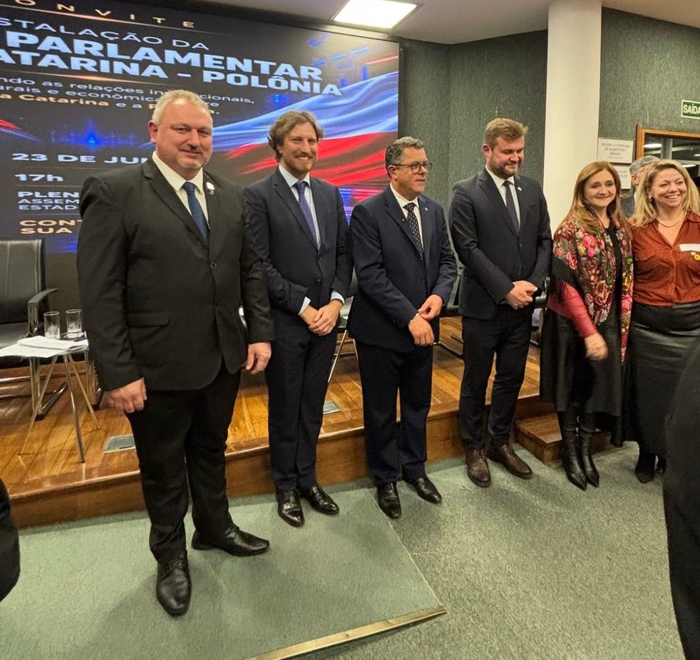 Legislativo são-bentense participa de evento voltado a Santa Catarina e Polônia
