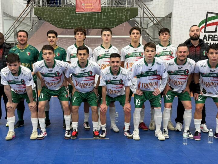 Futsal adulto de São Bento do Sul estreia com empate na Série Bronze do Estadual