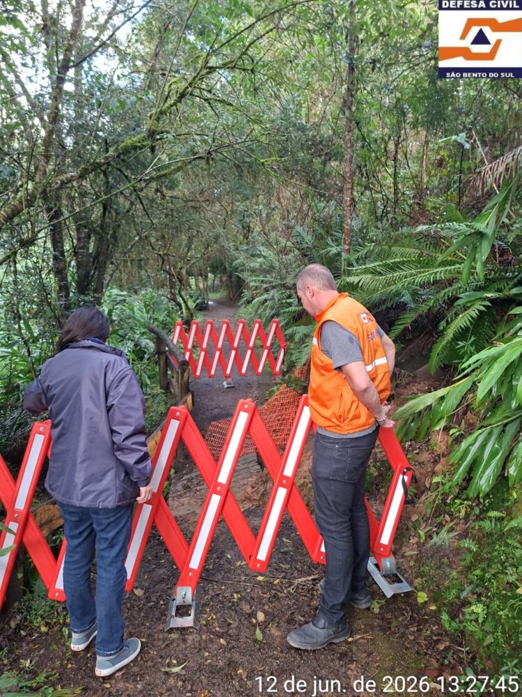Trilha do Ecoparque do SAMAE está temporariamente interditada