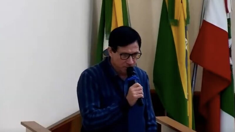 Vereador Pascoal Schultz defende valorização dos motoristas da Saúde em Santa Terezinha