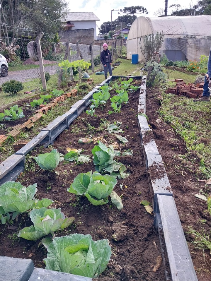 Resíduos ganham nova vida nas hortas comunitárias de São Bento do Sul
