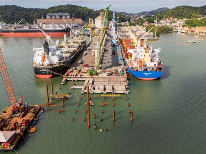 Solaris concluiu cravamento de estacas offshore para ampliação do píer do TESC