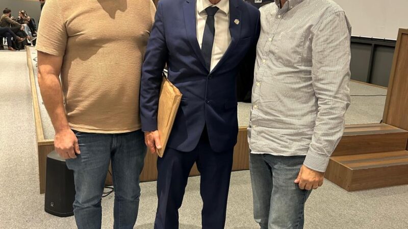 Prefeito Sirineu Ratochinski participa de audiência sobre nova concessão da Malha Sul e defende atenção às demandas de Santa Catarina