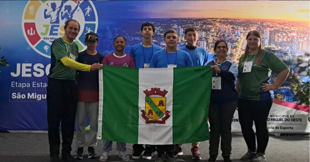 Monte Castelo conquista destaque estadual nos Jogos Escolares de Santa Catarina