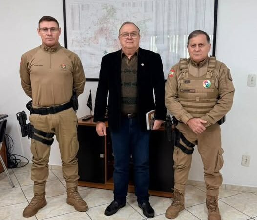 CONSEG e Polícia Militar alinham ações para fortalecer segurança e participação comunitária em São Bento do Sul