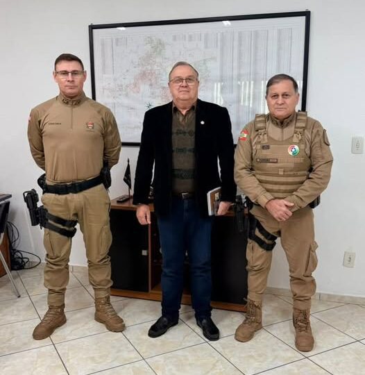 CONSEG e Polícia Militar alinham ações para fortalecer segurança e participação comunitária em São Bento do Sul