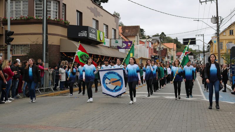Inscrições para o Desfile Cívico da Independência estão abertas em São Bento do Sul