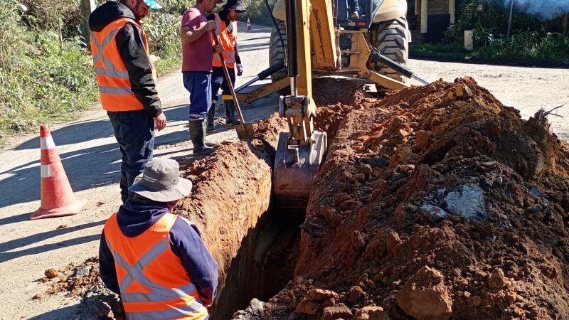 Samae amplia rede de esgoto no bairro Lençol