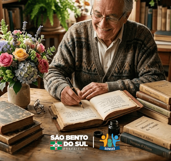 Projeto “Minha História em Versos” convida pessoas idosas a transformarem suas memórias em poesia